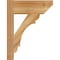 Ekena Millwork Olympic Slat Rough Sawn Outlooker, Western Red Cedar, 6"W x 14"D x 18"H OUT06X14X18OLY06RWR - alternate 3